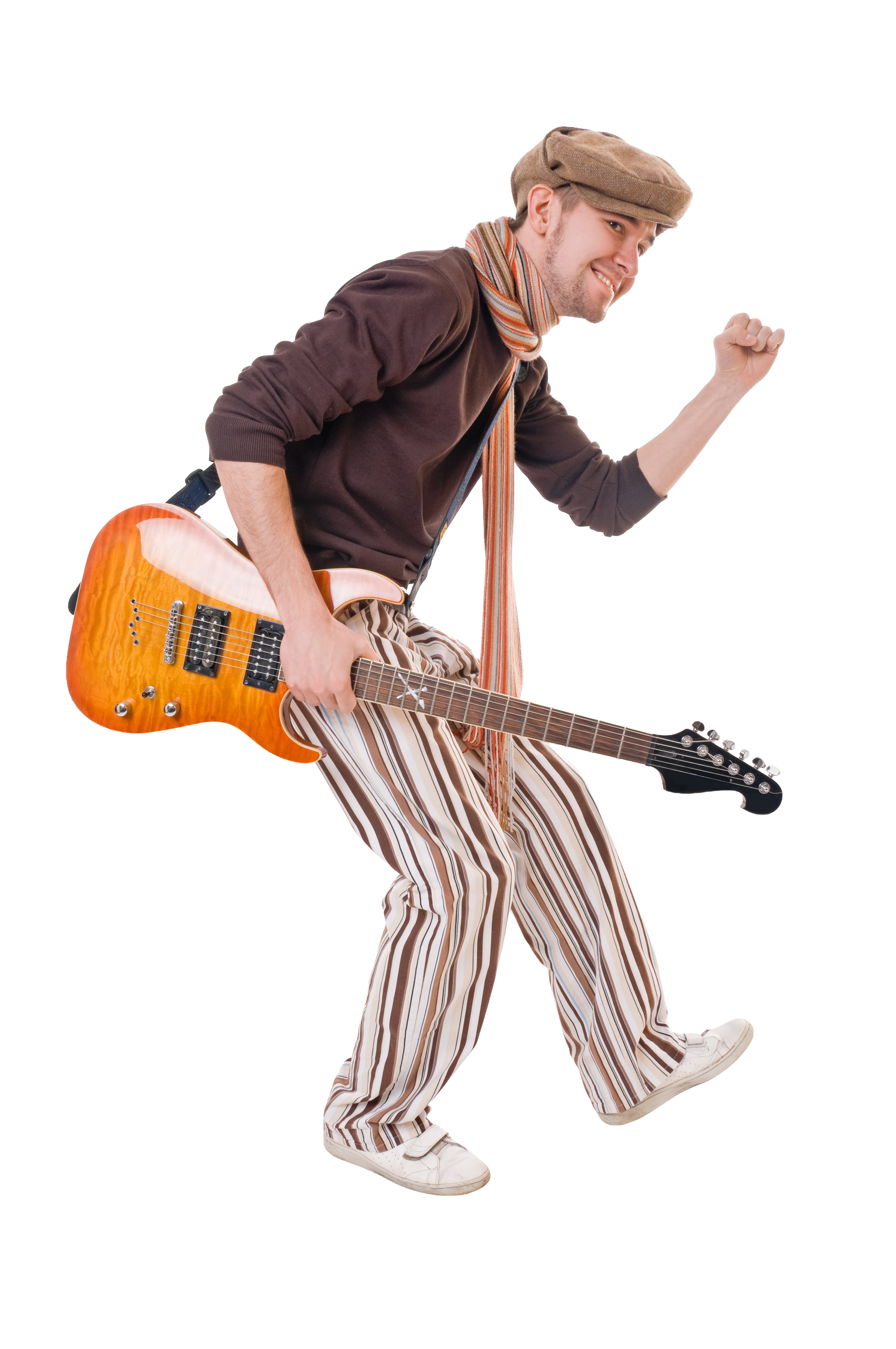 Chitarrista con chitarra elettrica